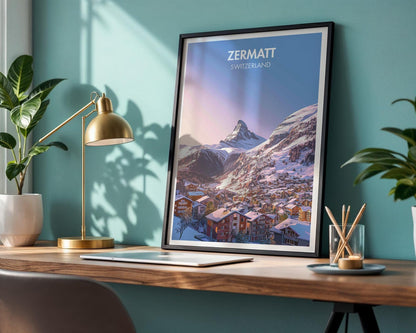 Zermatt Poster - WanderWall