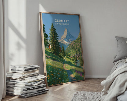 Zermatt Poster - WanderWall