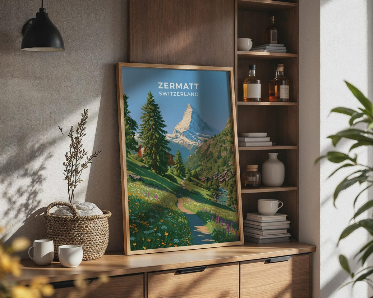 Zermatt Poster - WanderWall
