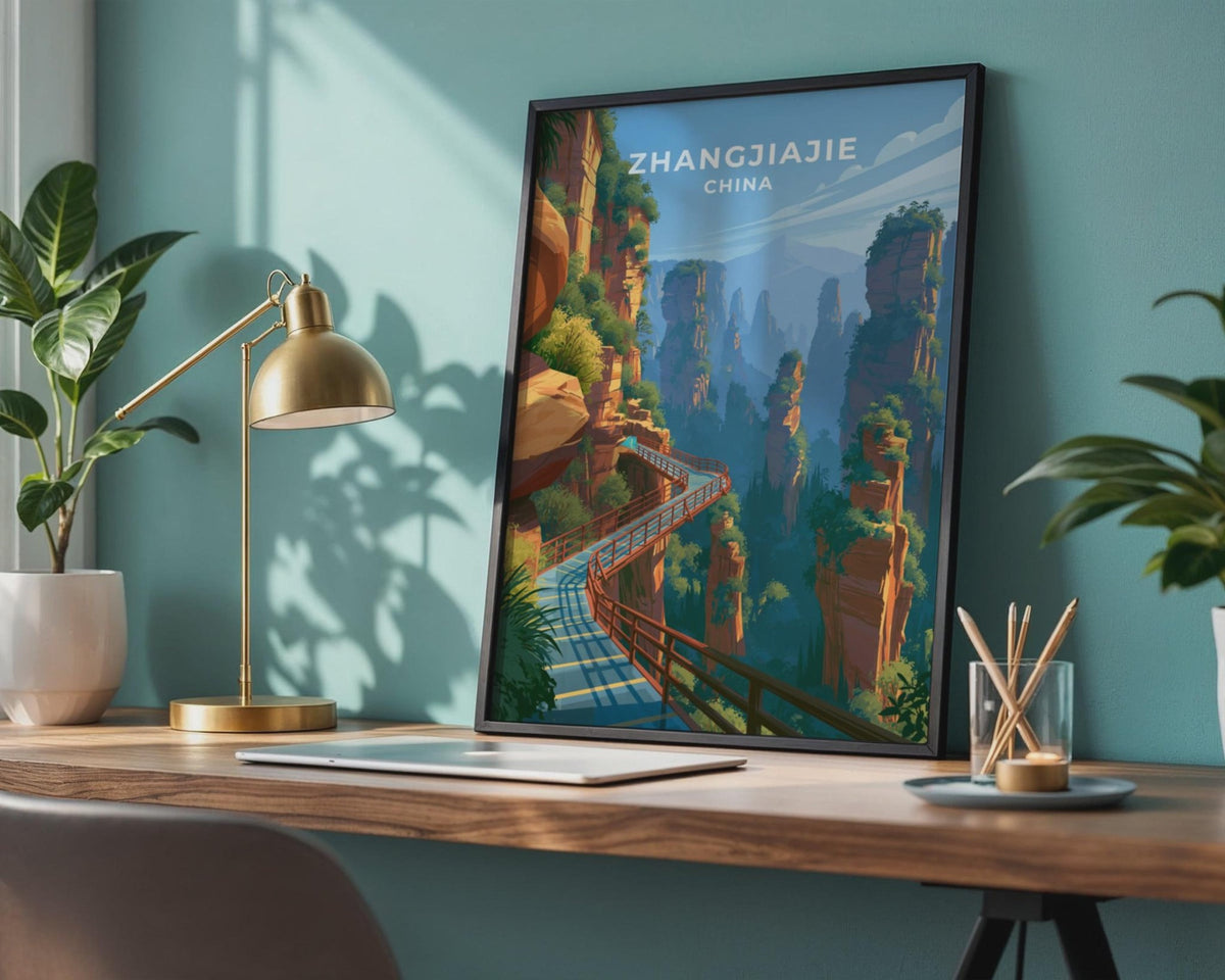 Zhangjiajie Poster - WanderWall