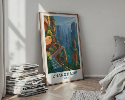 Zhangjiajie Poster - WanderWall