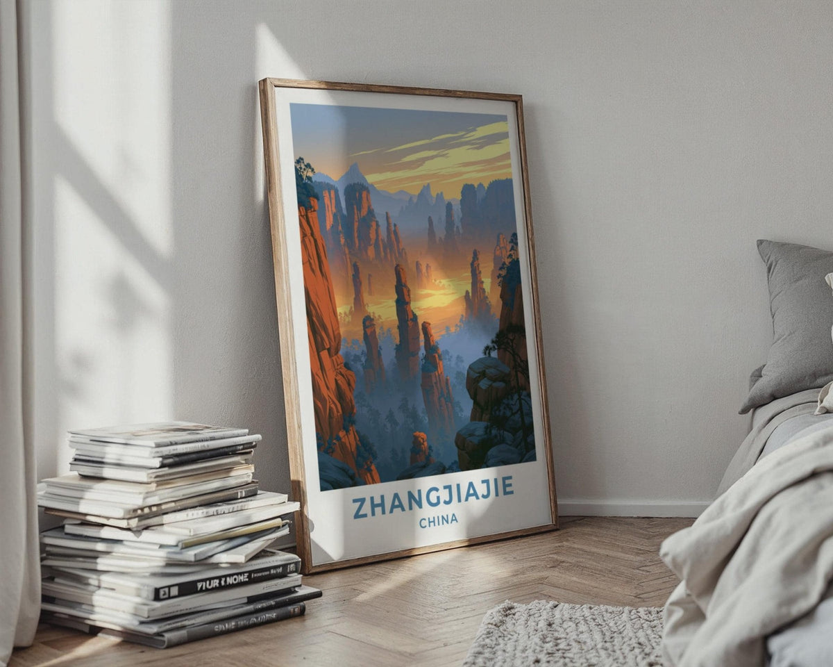 Zhangjiajie Poster - WanderWall