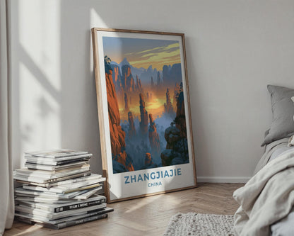 Zhangjiajie Poster - WanderWall