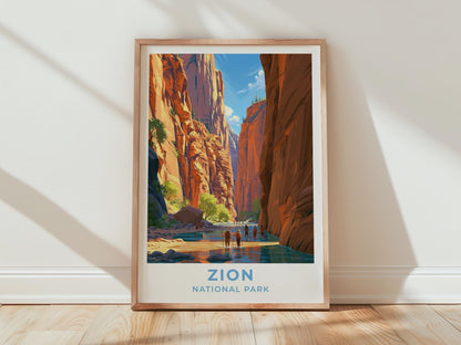 Zion Poster - WanderWall