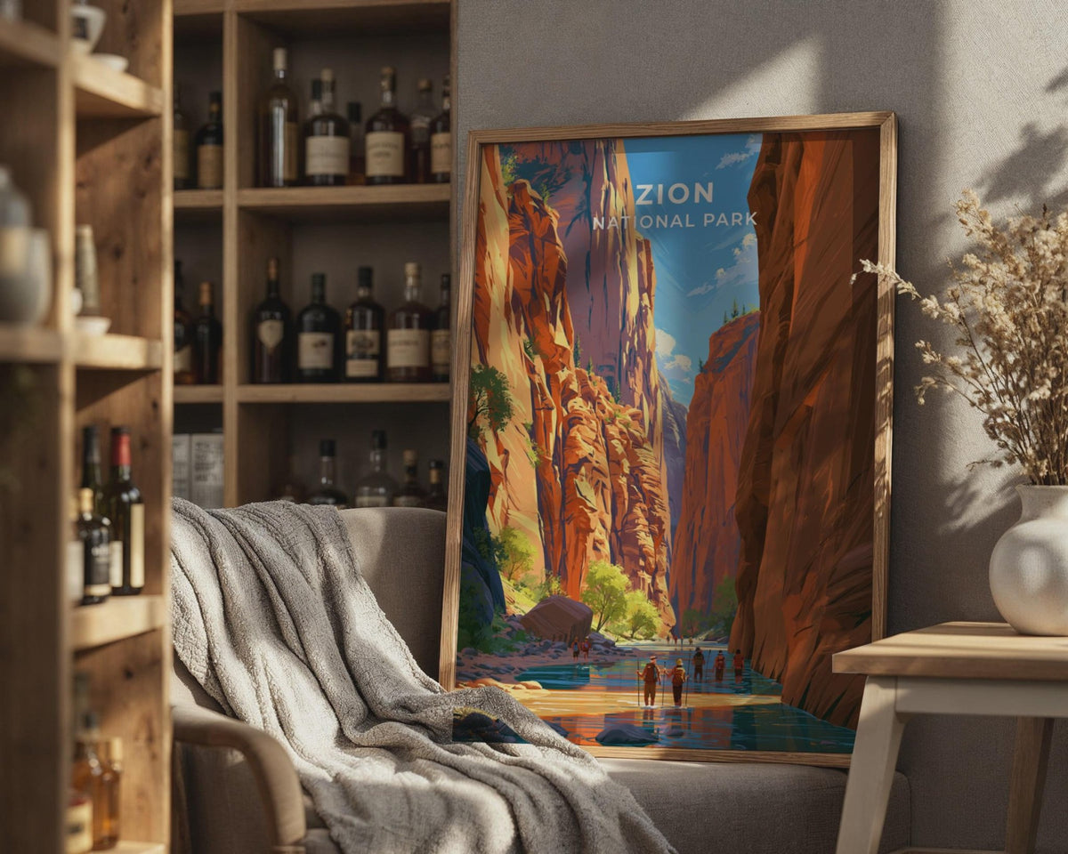 Zion Poster - WanderWall
