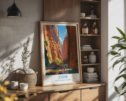 Zion Poster - WanderWall