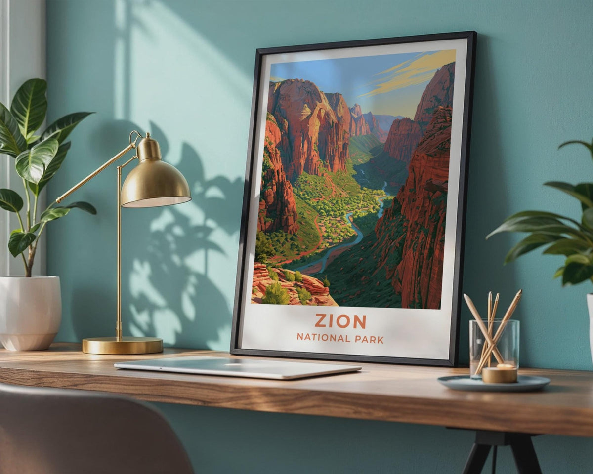 Zion Poster - WanderWall