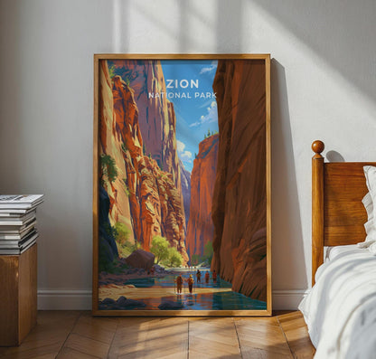 Zion Poster - WanderWall
