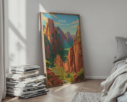 Zion Poster - WanderWall
