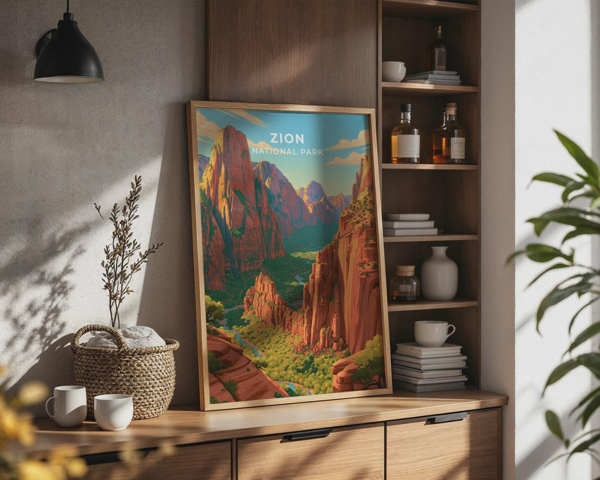 Zion Poster - WanderWall