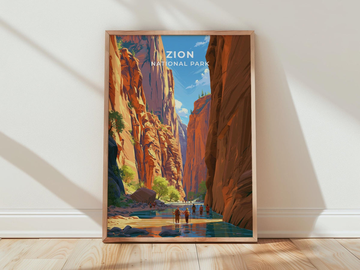 Zion Poster - WanderWall