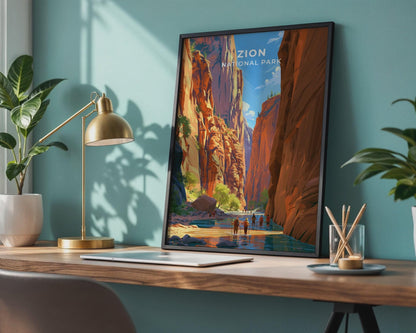 Zion Poster - WanderWall