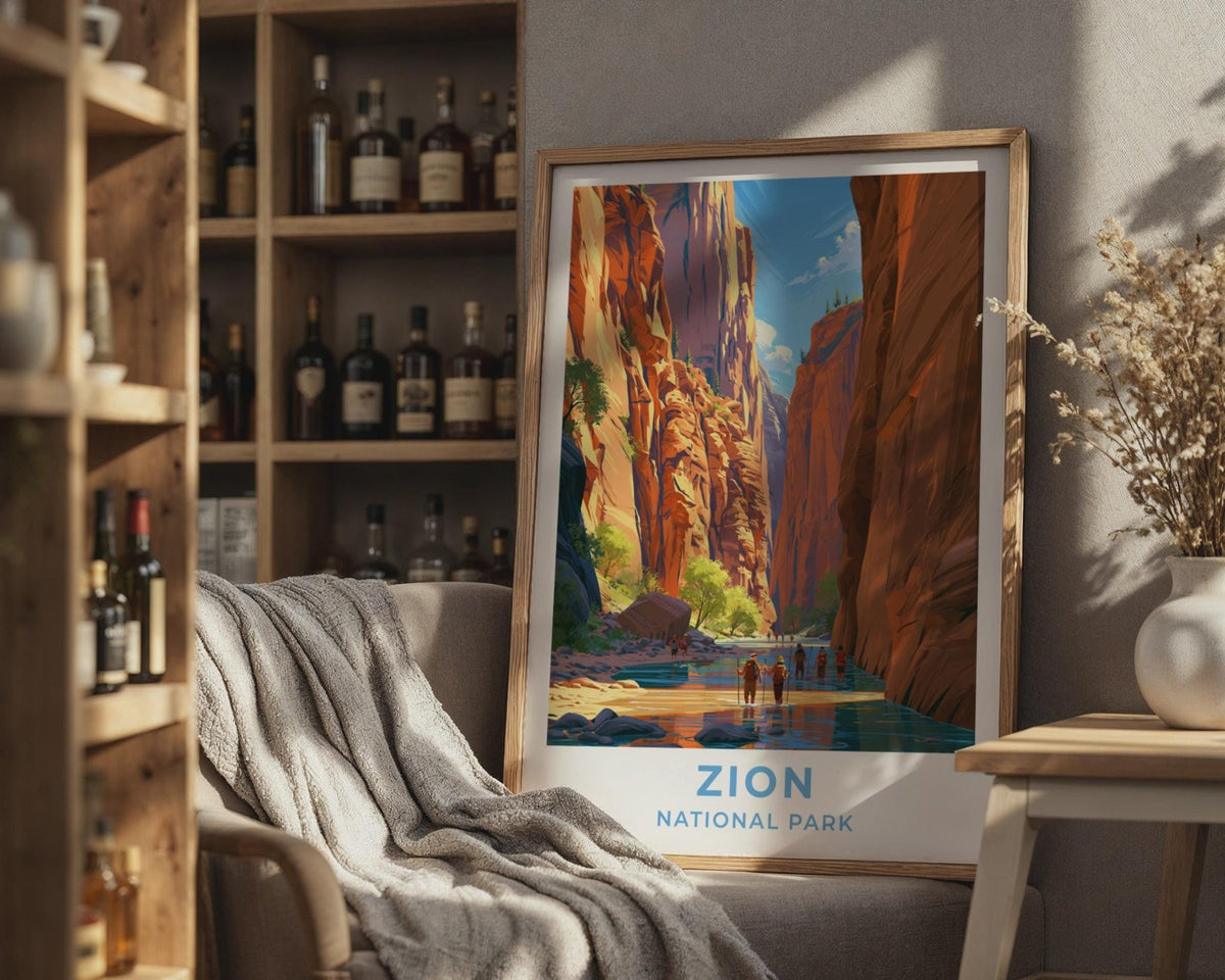 Zion Poster - WanderWall