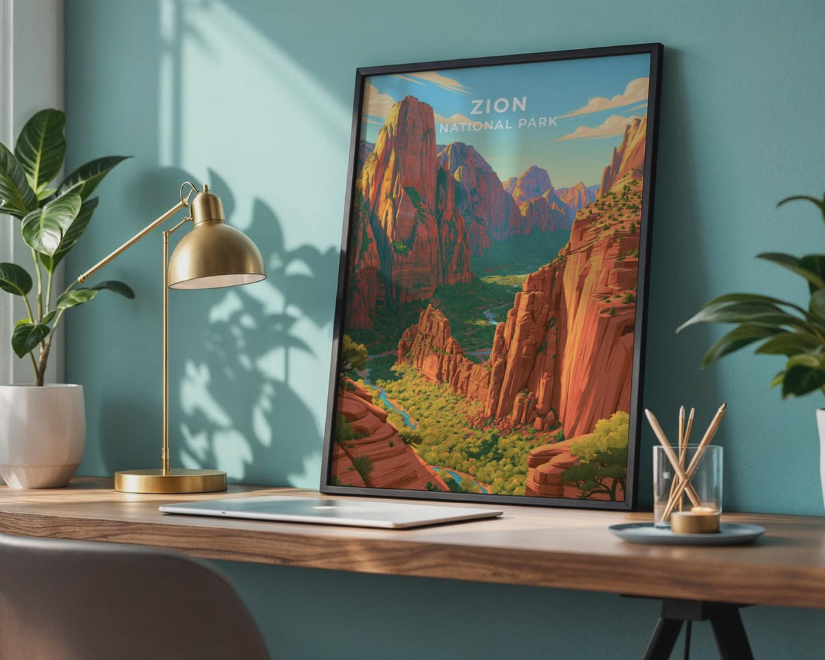 Zion Poster - WanderWall