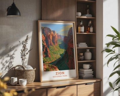 Zion Poster - WanderWall