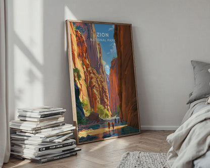 Zion Poster - WanderWall