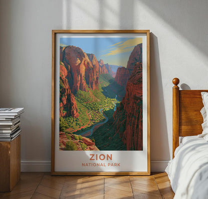 Zion Poster - WanderWall