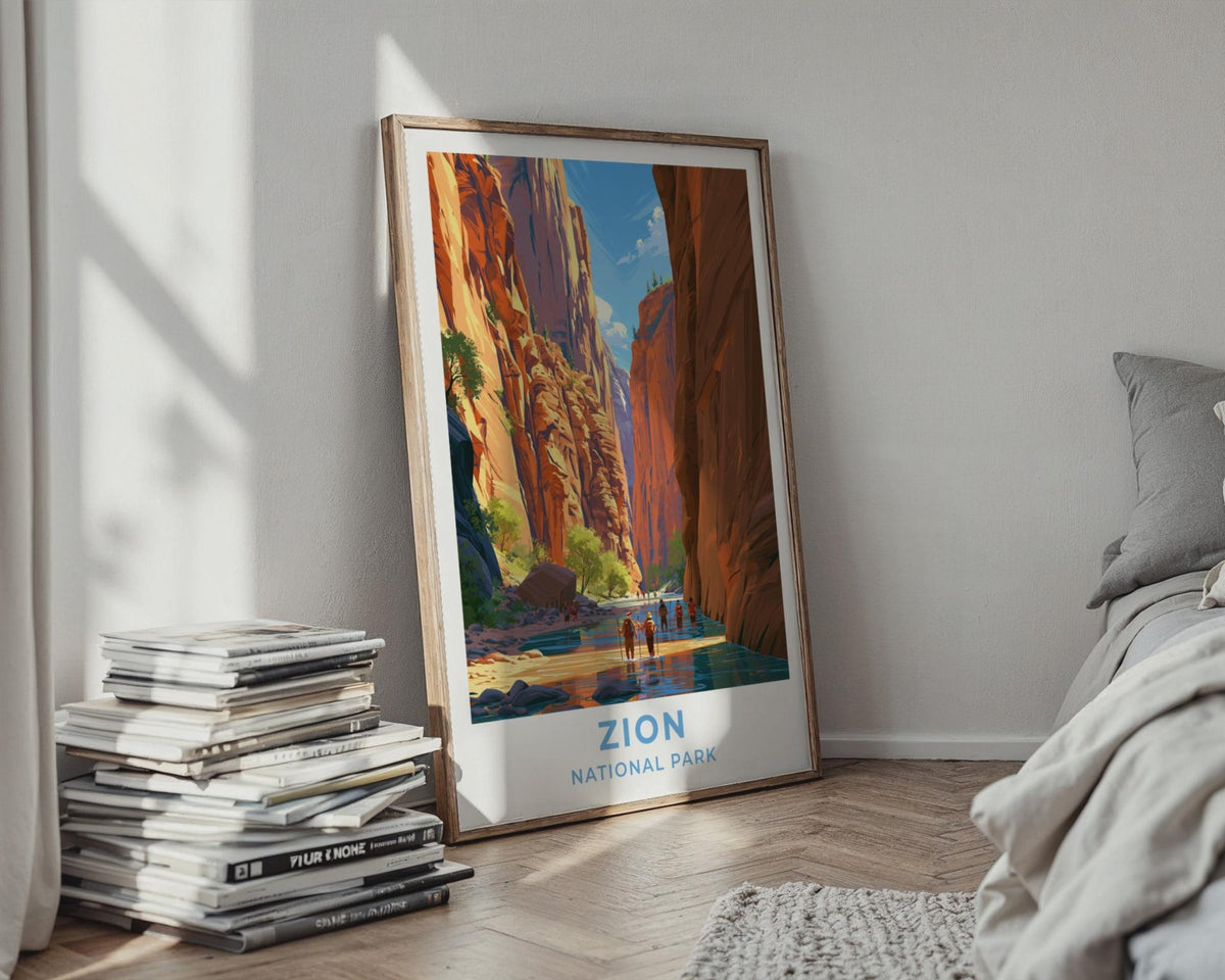 Zion Poster - WanderWall