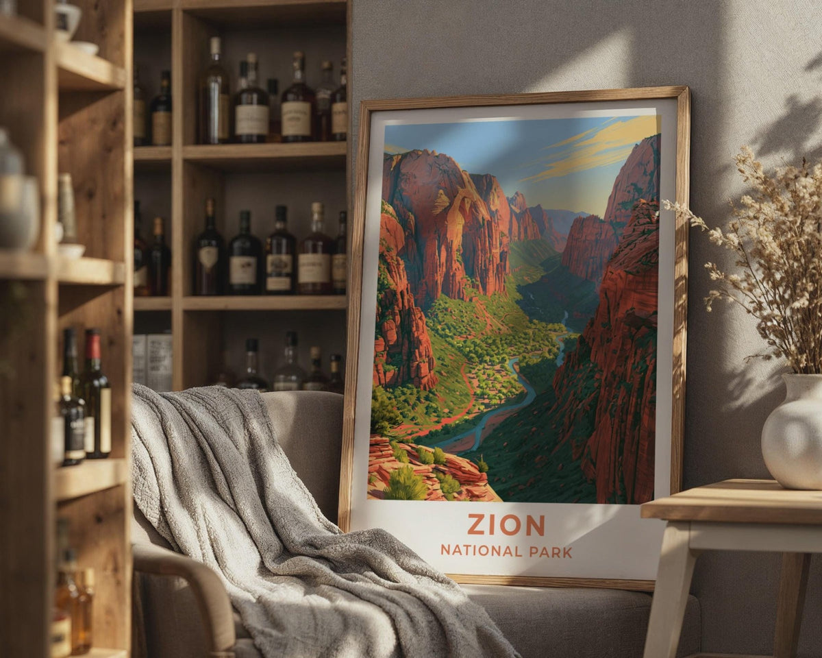 Zion Poster - WanderWall