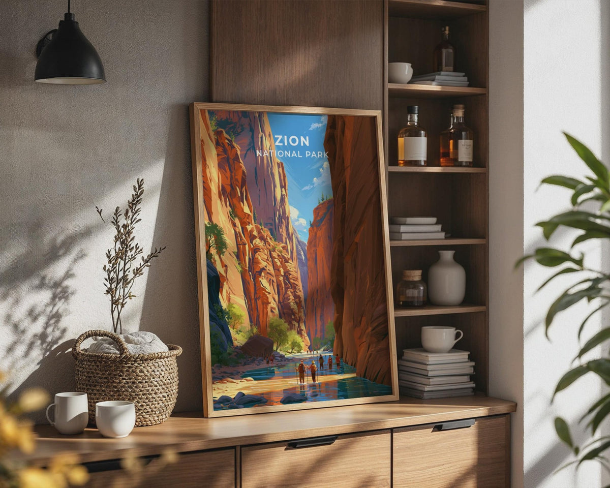 Zion Poster - WanderWall
