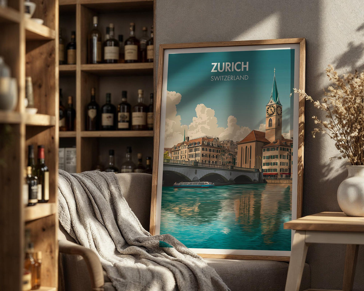 Zurich Poster - WanderWall