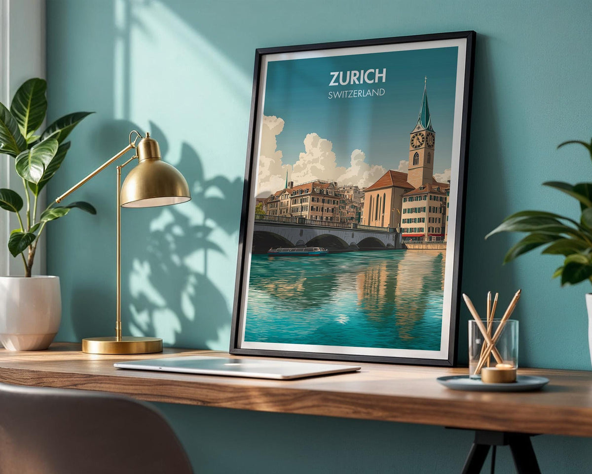 Zurich Poster - WanderWall