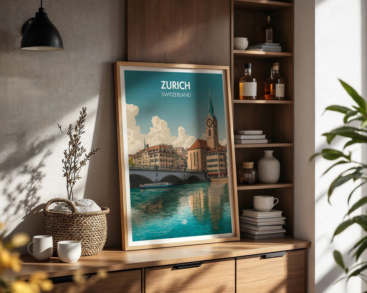 Zurich Poster - WanderWall